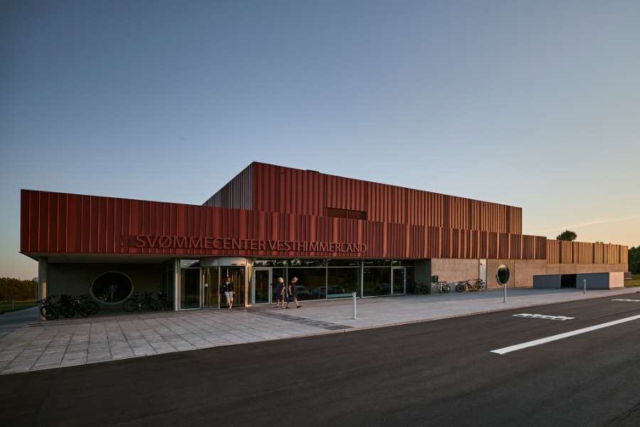 Swimming dreams take shape behind steel profiles in Vesthimmerland, Svømmecenter Vesthimmerland, Løgstørvej 59, 9600 Aars, Denmark